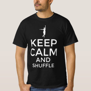 lugn och flyttning av behålla t shirt