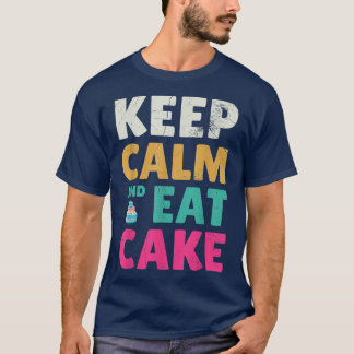 Lugn och foderkaka för behålla eller förpackning a t shirt