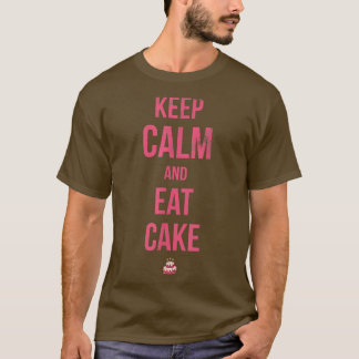 Lugn och foderkaka för behålla eller förpackning a t shirt