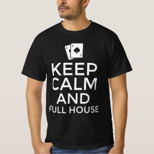 lugn och fullt för behålla t shirt