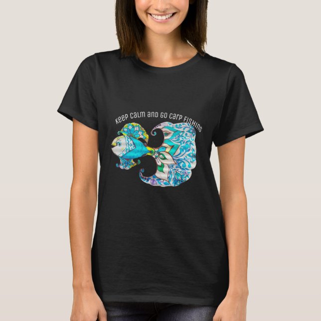 Lugn- och godkarpfiske t shirt (Framsida)