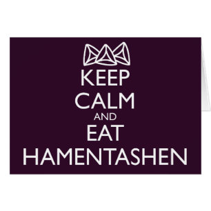 LUGN OCH HAMENTASHEN AV behålla OBS Kort