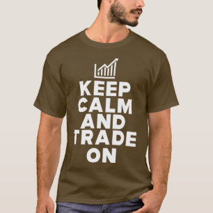 Lugn och handel med Behållor på 1 T Shirt