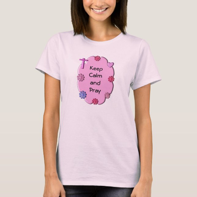 Lugn och matris för behålla t shirt (Framsida)