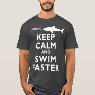 Lugn och Simma av Behålla Snabbare svampning av ha T Shirt