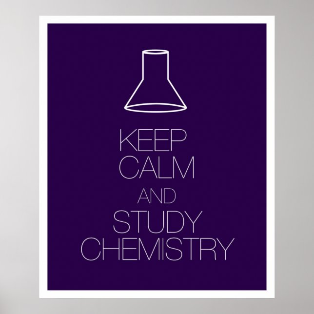 Lugn och studiekemi för behålla poster (Framsidan)