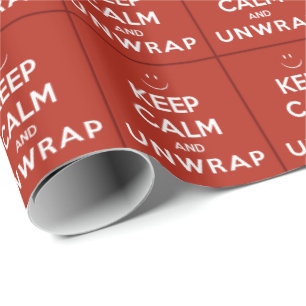 Lugn och uppackning av behålla presentpapper