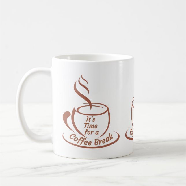 Lugn och uppladdning kaffemugg (Vänster)