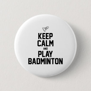 Lugn och uppspelning av Badminton Sports Badminton Knapp