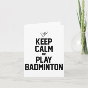 Lugn och uppspelning av Badminton Sports Badminton Kort