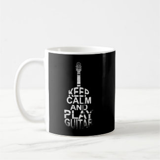 Lugn och uppspelning av Guitar Acoustic Guitarist  Kaffemugg