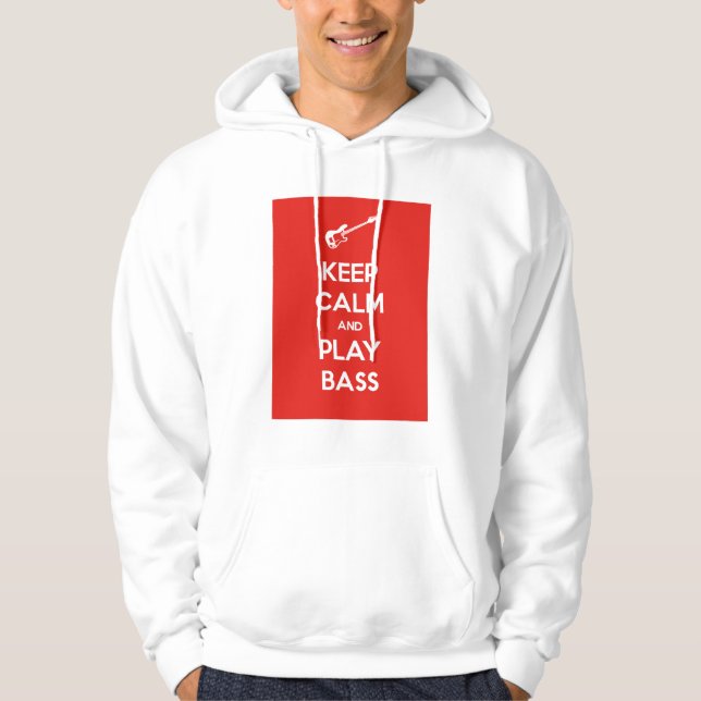 Lugn och uppspelningsbuss för behålla sweatshirt med luva (Framsida)