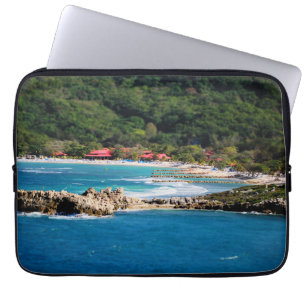 Lugn öparadis Labadee Haiti Laptop Sleeve