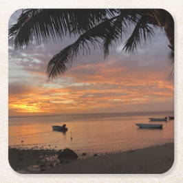 Lugn Pacific Sunset Underlägg - Tropical Ocean Vie