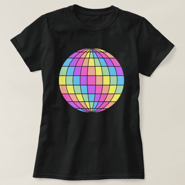 LUGN PASTELL DISKOBOLL SKJORTA T SHIRT (Design framsida)
