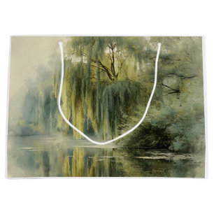 Lugn Pilträd Reflektion Natur Konst (10)