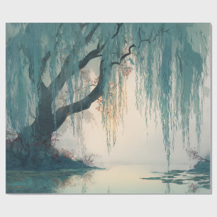 Lugn Pilträd Reflektion Natur Konst (3) Presentpapper
