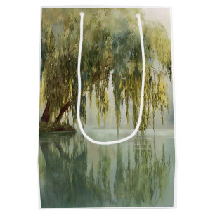 Lugn Pilträd Reflektion Natur Konst (8)