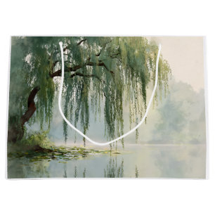 Lugn Pilträd Reflektion Natur Konst (9)