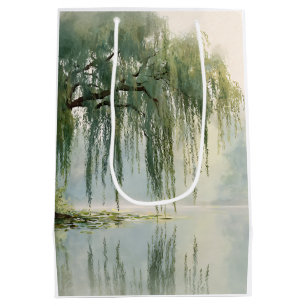Lugn pilträd reflektion Naturkonst (9)