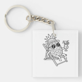 Lugn Pineapple Sommarstämning