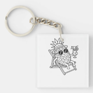 Lugn Pineapple Sommarstämning