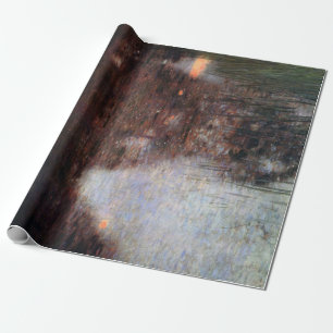 Lugn Pond på Kammer Castle Grounds, Gustav Klimt Presentpapper