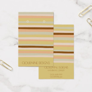 Lugn Rand Öroneringskort för judiskt Visning i Nec Visitkort