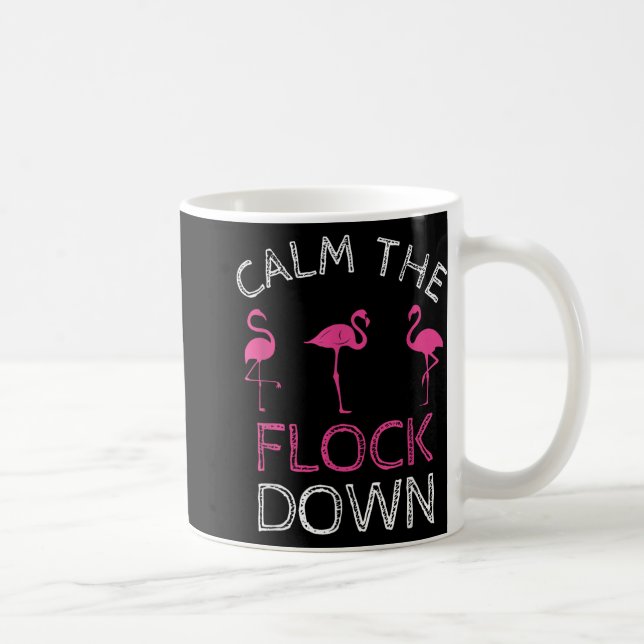 Lugn Rosa Flamingo sommargåva Kaffemugg (Höger)