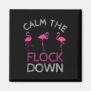 Lugn Rosa Flamingo sommargåva Magnet