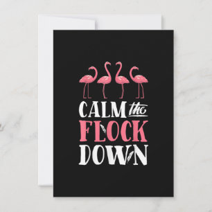 Lugn Rosa Flamingo Women Su Inbjudningar