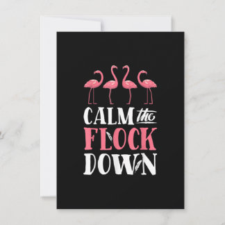 Lugn Rosa Flamingo Women Su Inbjudningar