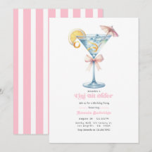 Lugn Rosa Tini Bit Äldre Martini Födelsedagsfest