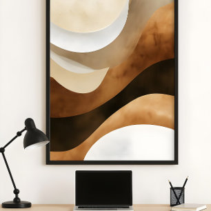 Lugn sandstensflöde poster