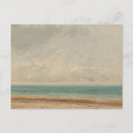 Lugn Sea 1866 Gustave Courbet National Gallery Vykort