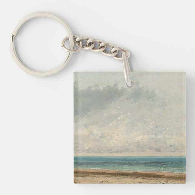 Lugn Sea - Gustave Courbet (Framsidan)