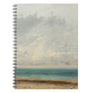 Lugn Sea - Gustave Courbet Anteckningsbok