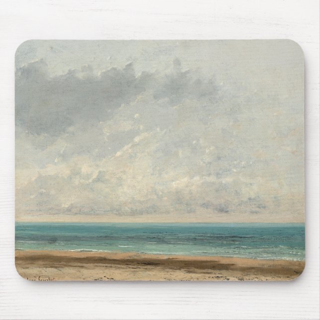 Lugn Sea - Gustave Courbet Musmatta (Framsidan)