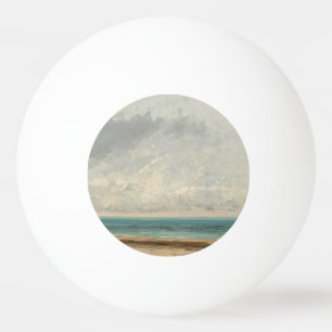 Lugn Sea - Gustave Courbet Pingisboll