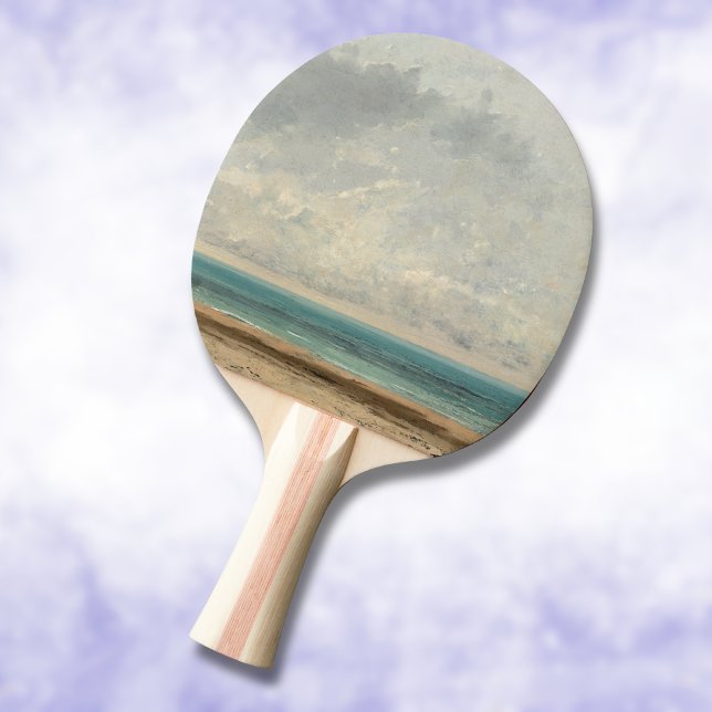 Lugn sjö – Gustave Courbet Pingisracket (Skapare uppladdad)