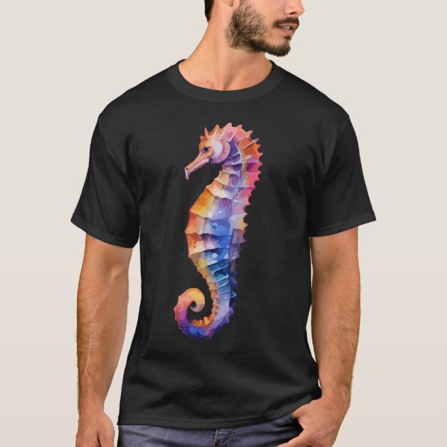 Lugn sjöhästs symfoni t shirt (Framsida)