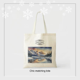 Lugn Skönhet, Banff om Vintern – Stor Mugg Jumbo Mugg