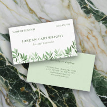 Lugn Soft Greenery Löv Therapist Counselor