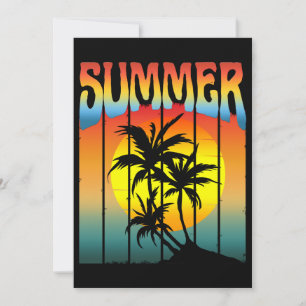 LUGN SOMMAR SOLNEDGÅNG INBJUDNINGAR