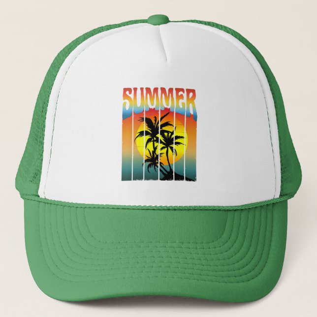 LUGN SOMMAR SOLNEDGÅNG KEPS (Framsida)