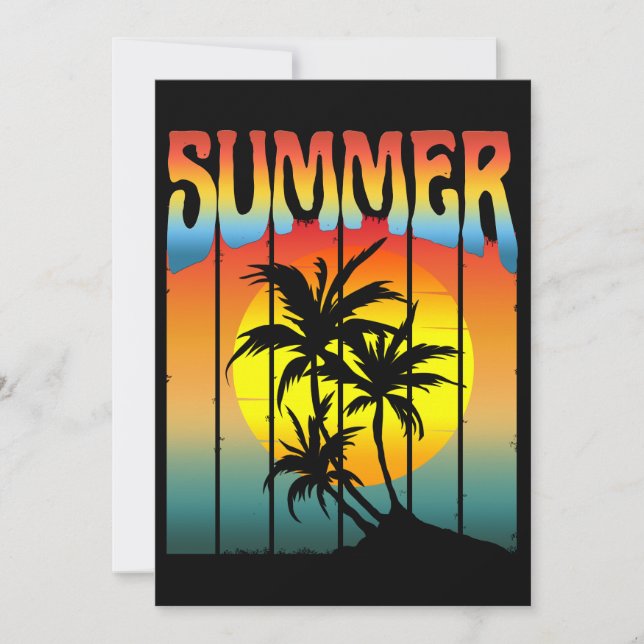 LUGN SOMMER SUNSET INBJUDNINGAR (Framsida)