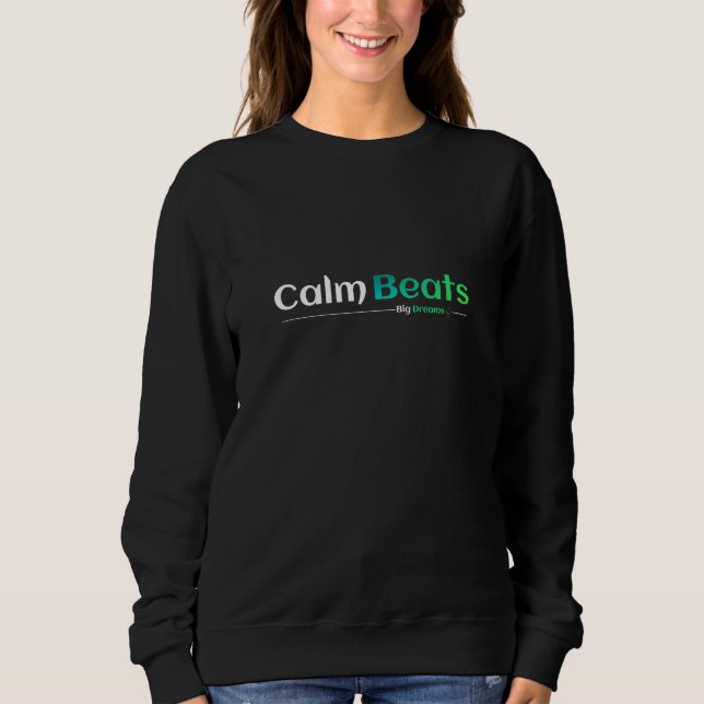 Lugn Stämning Slår Stora Drömmar T Shirt (Framsida)