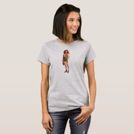 Lugn Styrka Kvinna Ultra Söt Äventyrare T Shirt