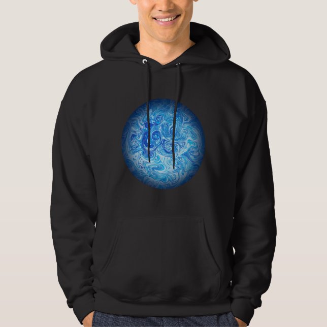 Lugn Tid Estetisk Hoodie (Framsida)