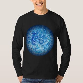 Lugn Tid Flytande Konst Långärmad T-Shirt